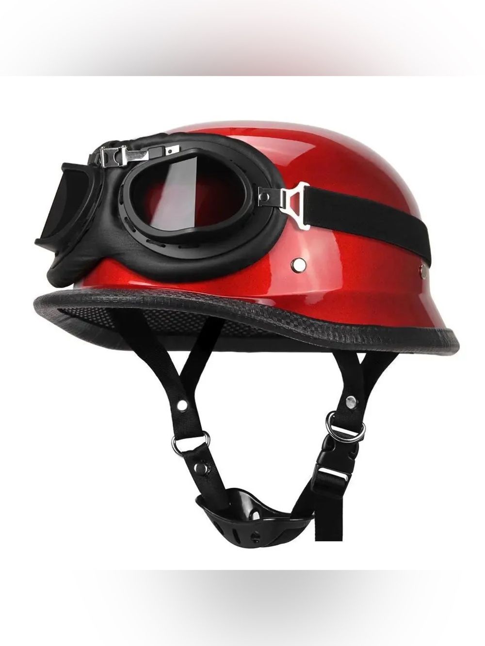 NWOB-DOT Certification Half Helmet Retro Motorcycle